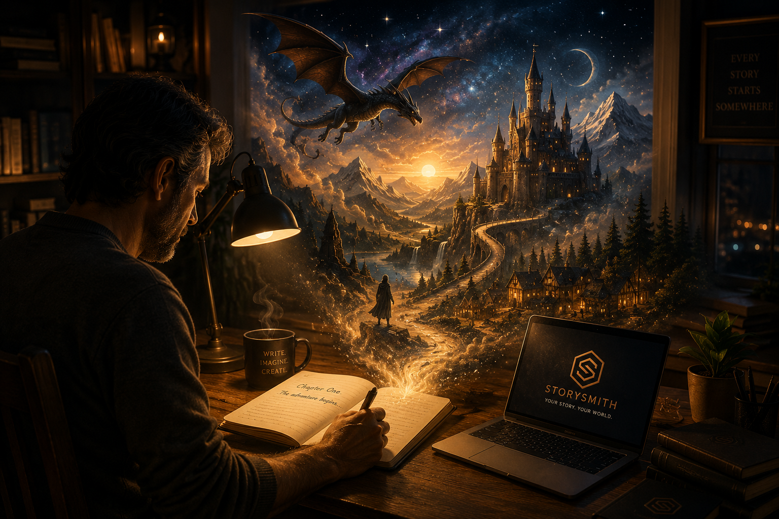 It’s Never Too Late to Start Writing the Story You’ve Always Wanted to Tell