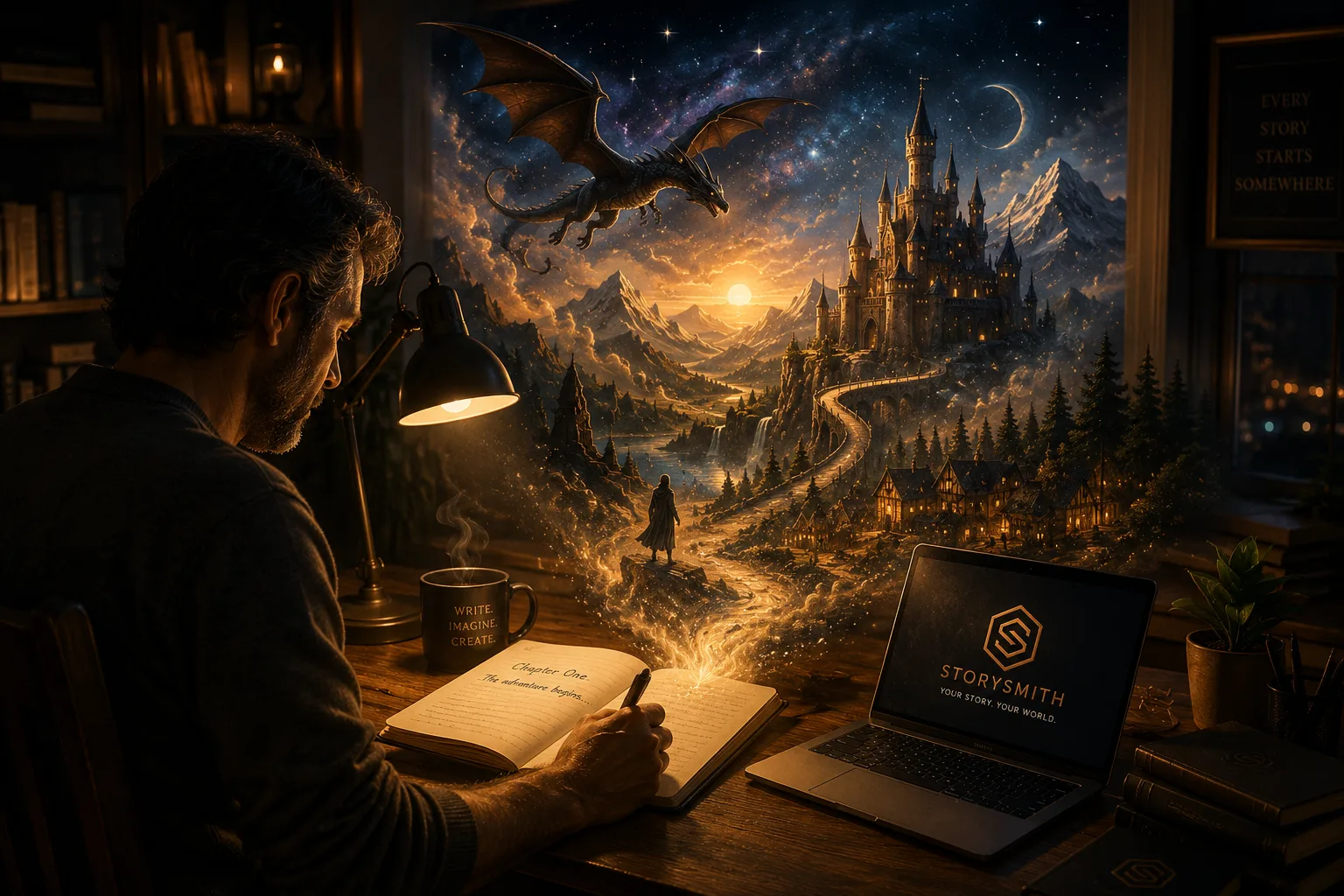 It’s Never Too Late to Start Writing the Story You’ve Always Wanted to Tell
