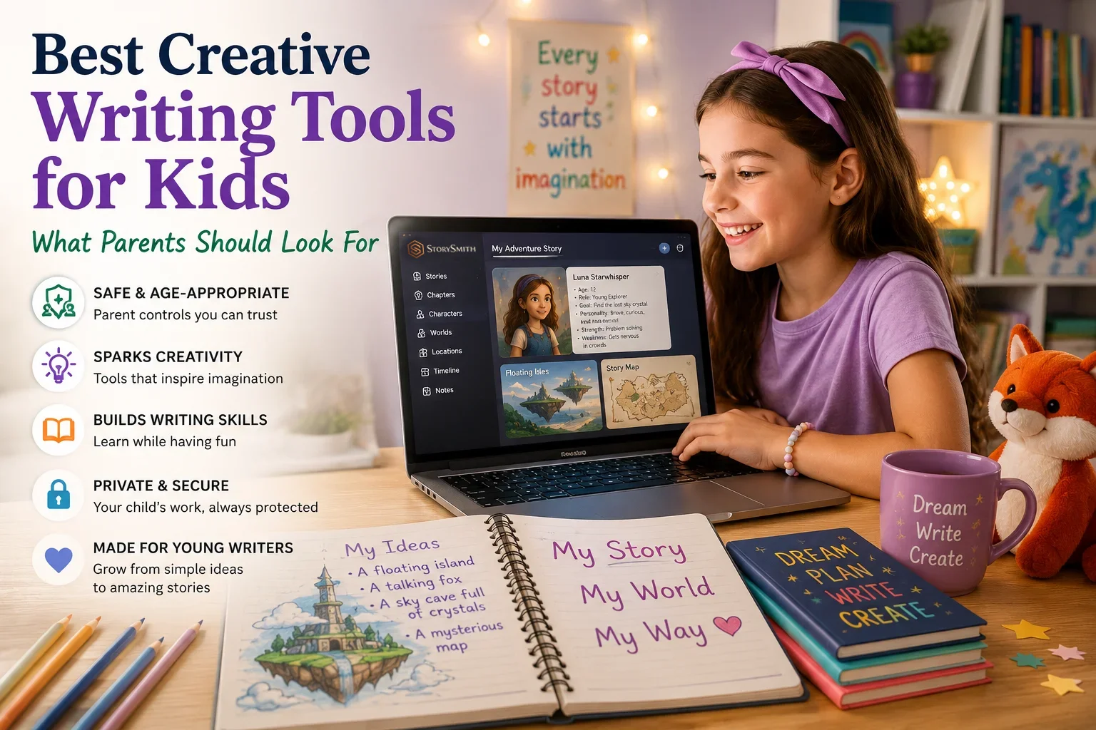 Best Creative Writing Tools for Kids: What Parents Should Look For in 2026